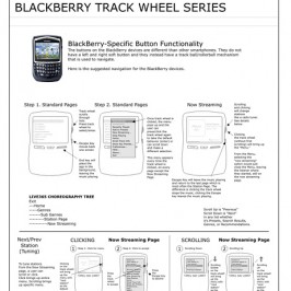 BlackBerry Wireframes