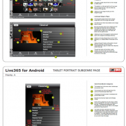 Tablet Wireframes and Mockups